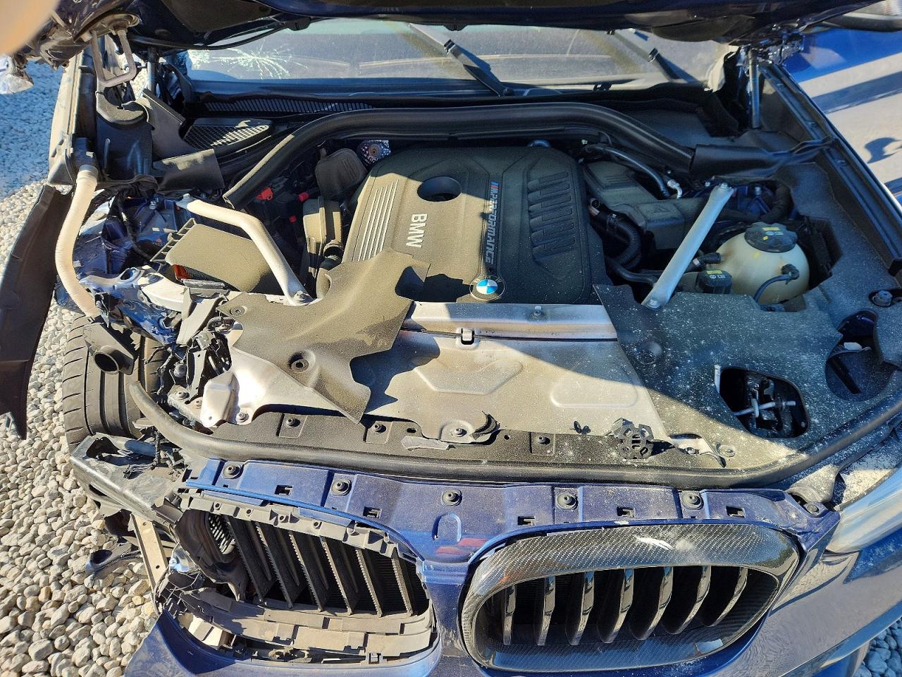 2018 Bmw X3 Xdrivem40i Blue vin: 5UXTS3C5XJ0Y97263