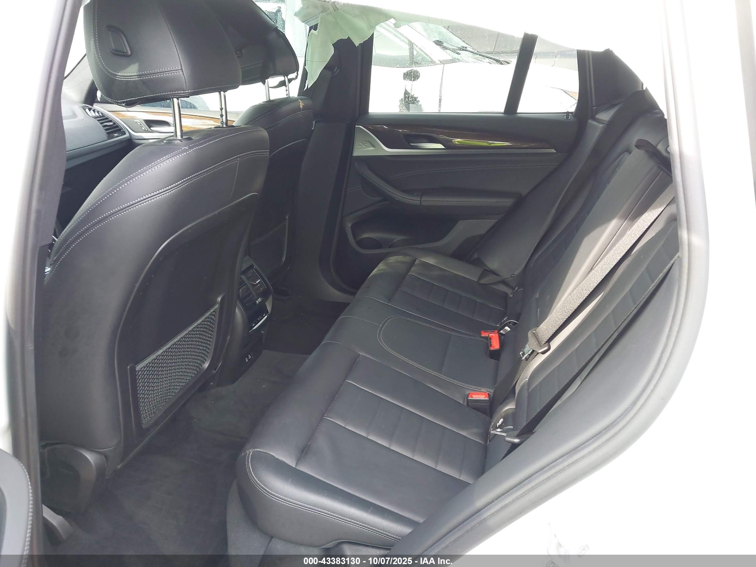 2021 Bmw X3 Sdrive30i White vin: 5UXTY3C00M9D90801
