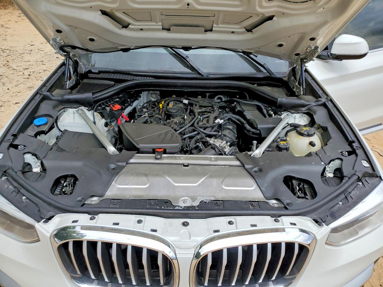 2020 Bmw X3 Sdrive30i White vin: 5UXTY3C01L9D46076
