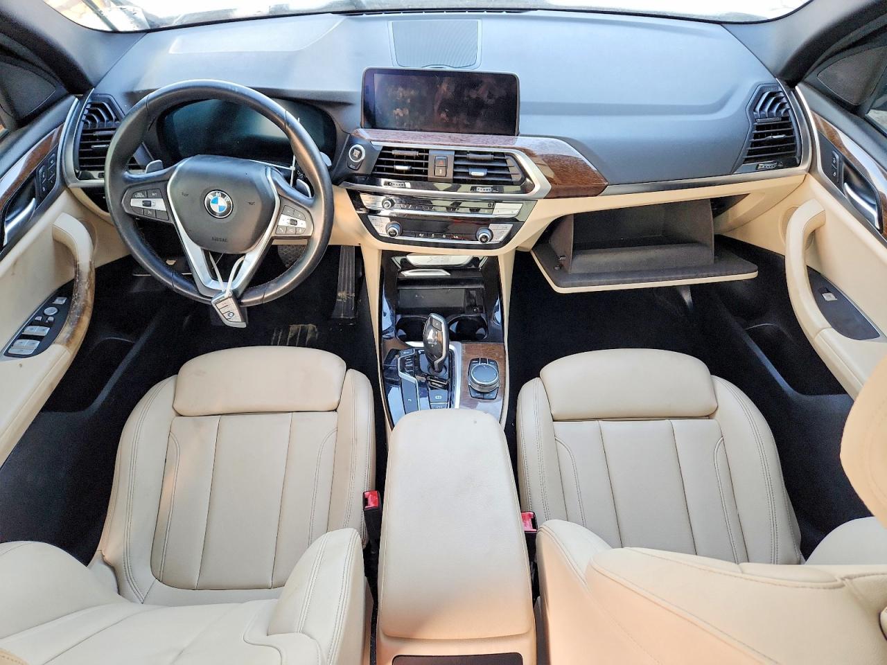 2020 Bmw X3 Sdrive30i White vin: 5UXTY3C05L9B22079