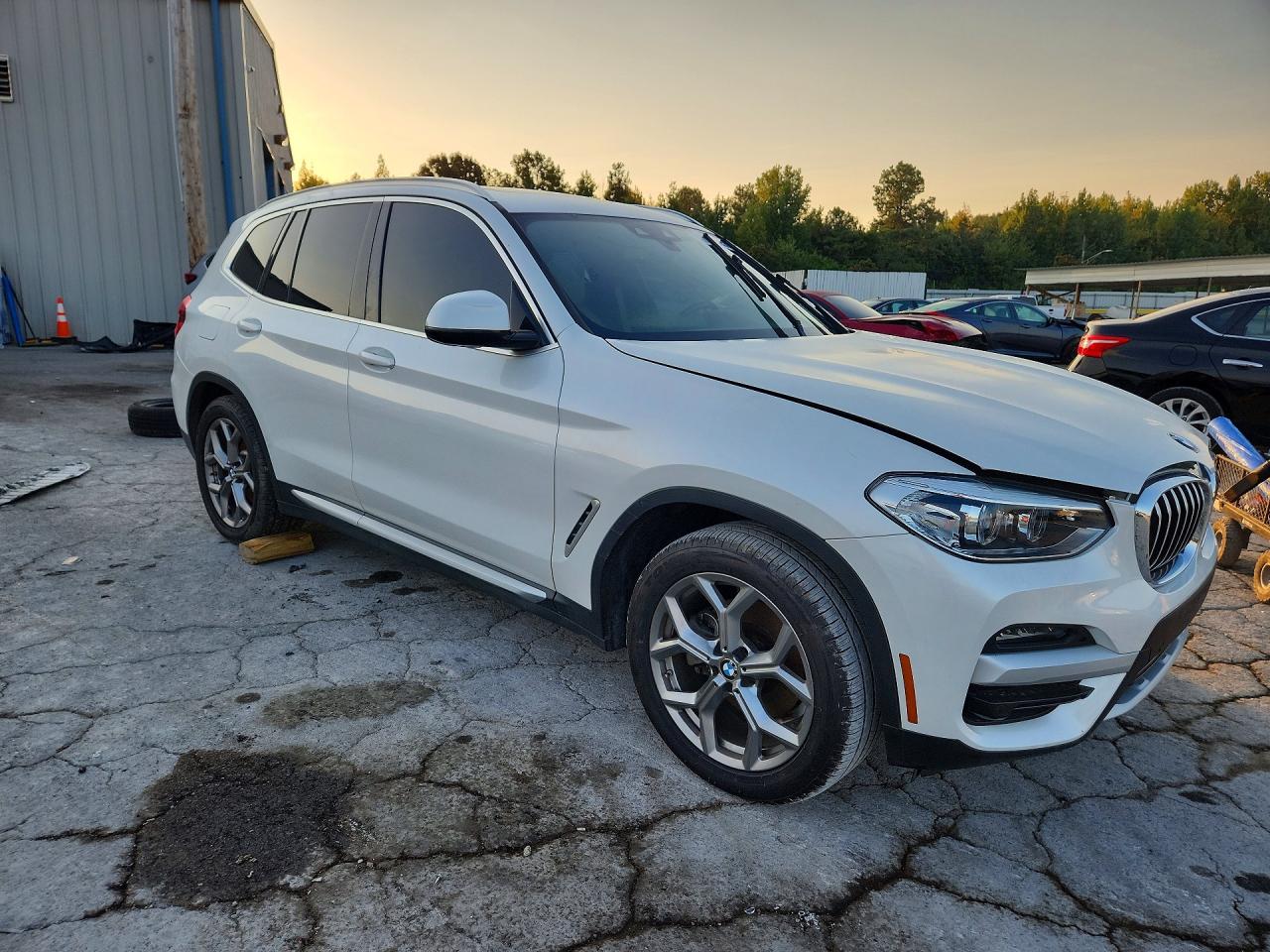 2020 Bmw X3 Sdrive30i White vin: 5UXTY3C05L9B22079