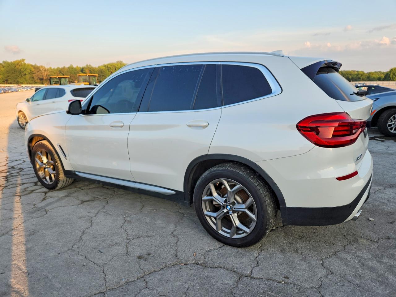2020 Bmw X3 Sdrive30i White vin: 5UXTY3C05L9B22079