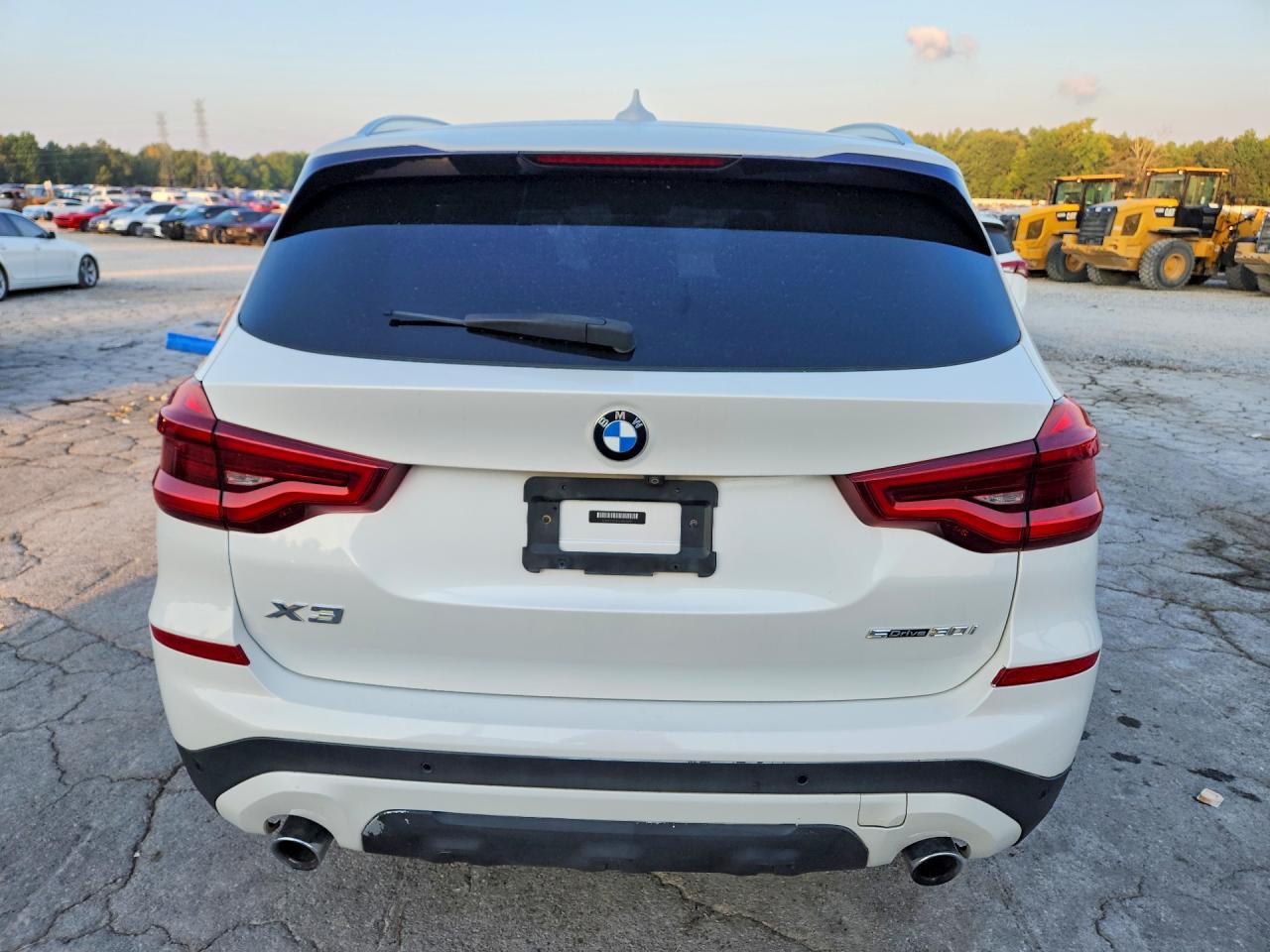 2020 Bmw X3 Sdrive30i White vin: 5UXTY3C05L9B22079