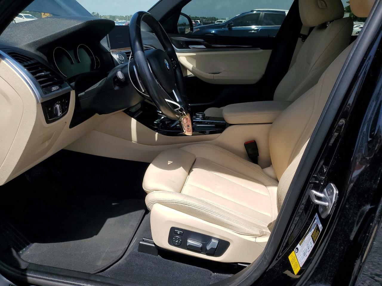 2020 Bmw X3 Sdrive30i Black vin: 5UXTY3C06L9D10030