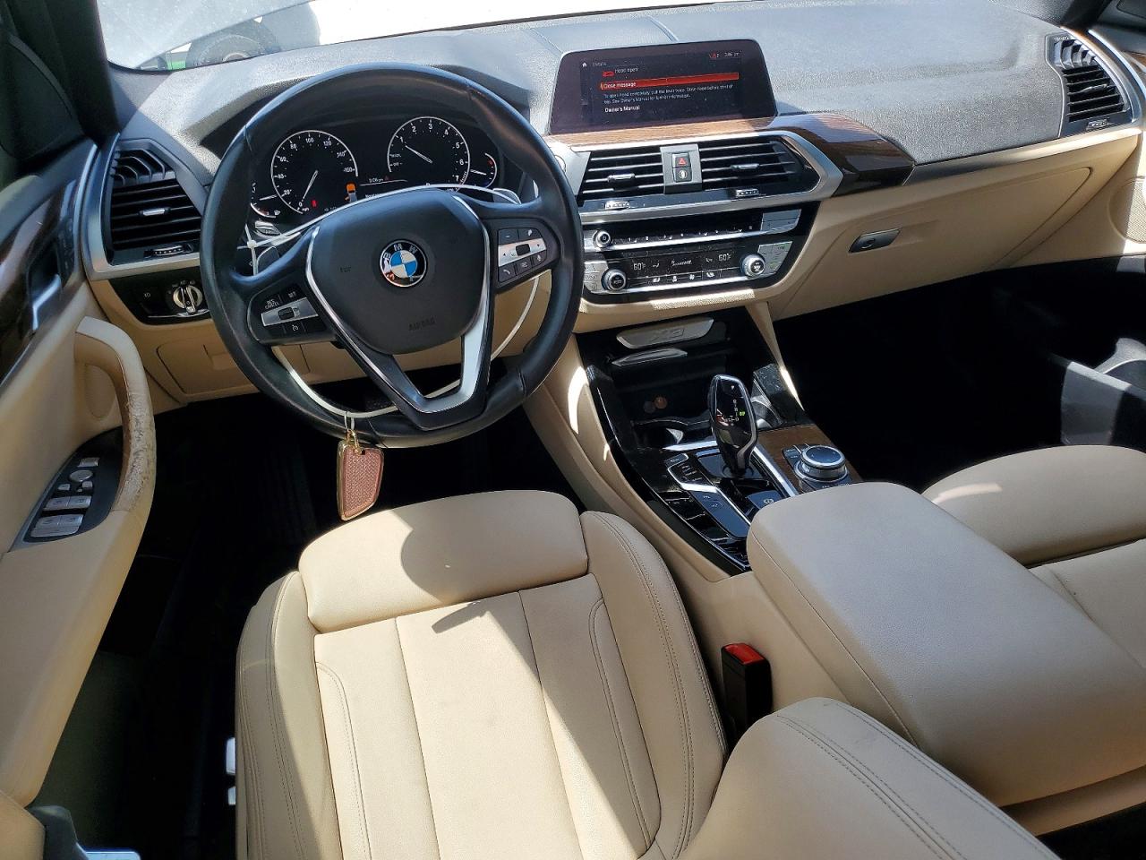 2020 Bmw X3 Sdrive30i Black vin: 5UXTY3C06L9D10030