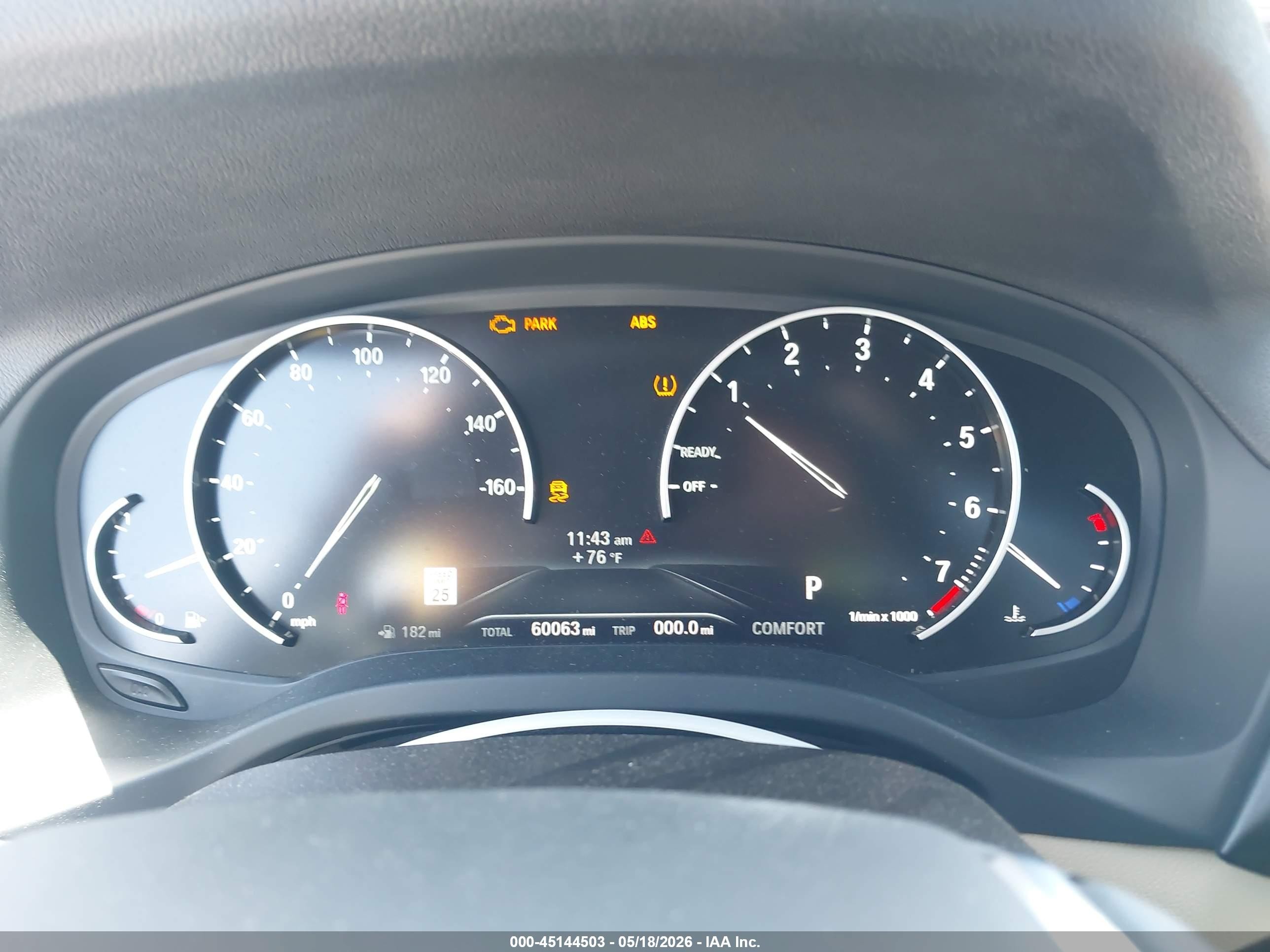 2021 Bmw X3 Sdrive30i Черный vin: 5UXTY3C06M9E29715