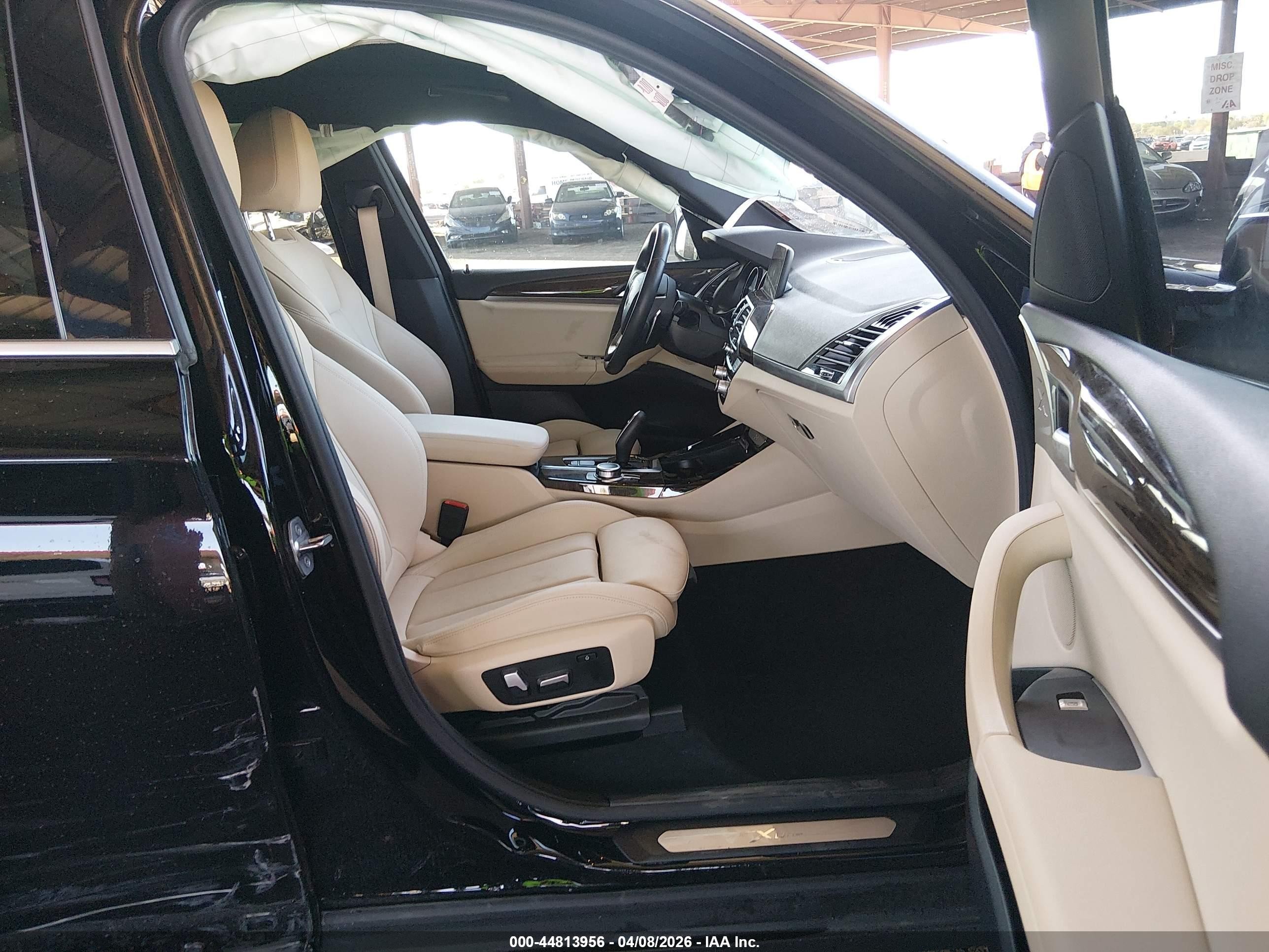 2020 Bmw X3 Sdrive30i Black vin: 5UXTY3C08L9C41759