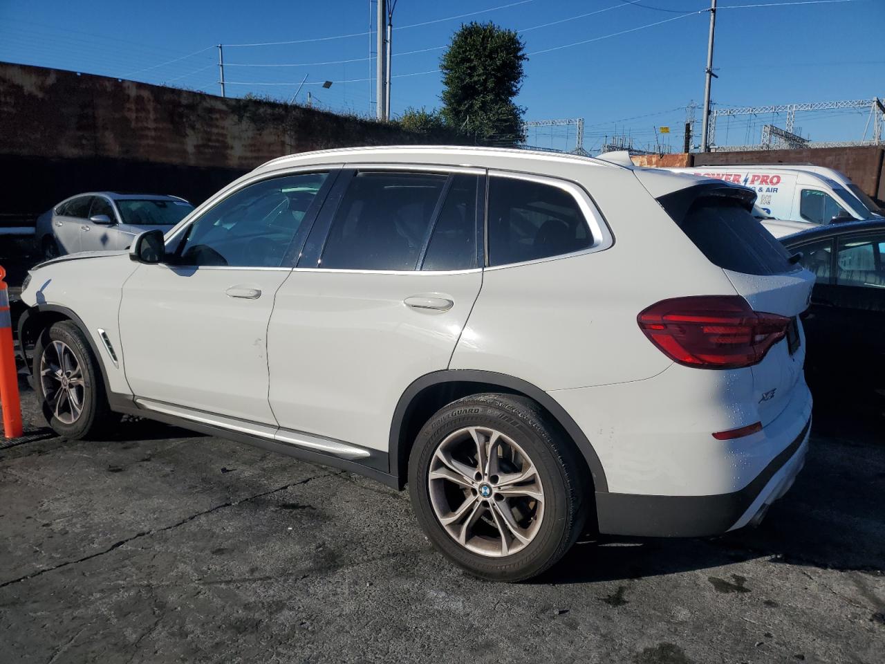 2021 Bmw X3 Sdrive30i White vin: 5UXTY3C08M9E99720