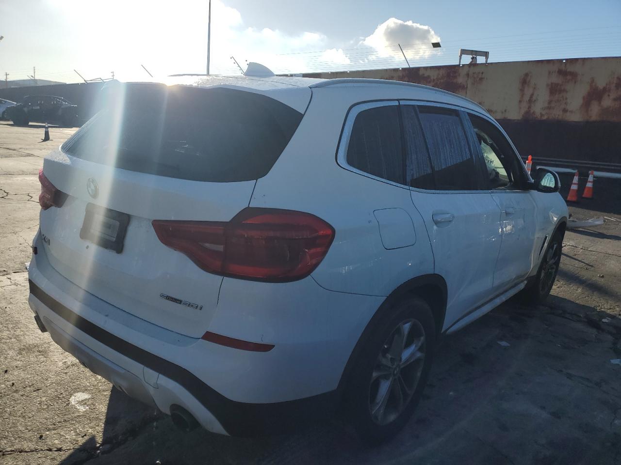 2021 Bmw X3 Sdrive30i White vin: 5UXTY3C08M9E99720