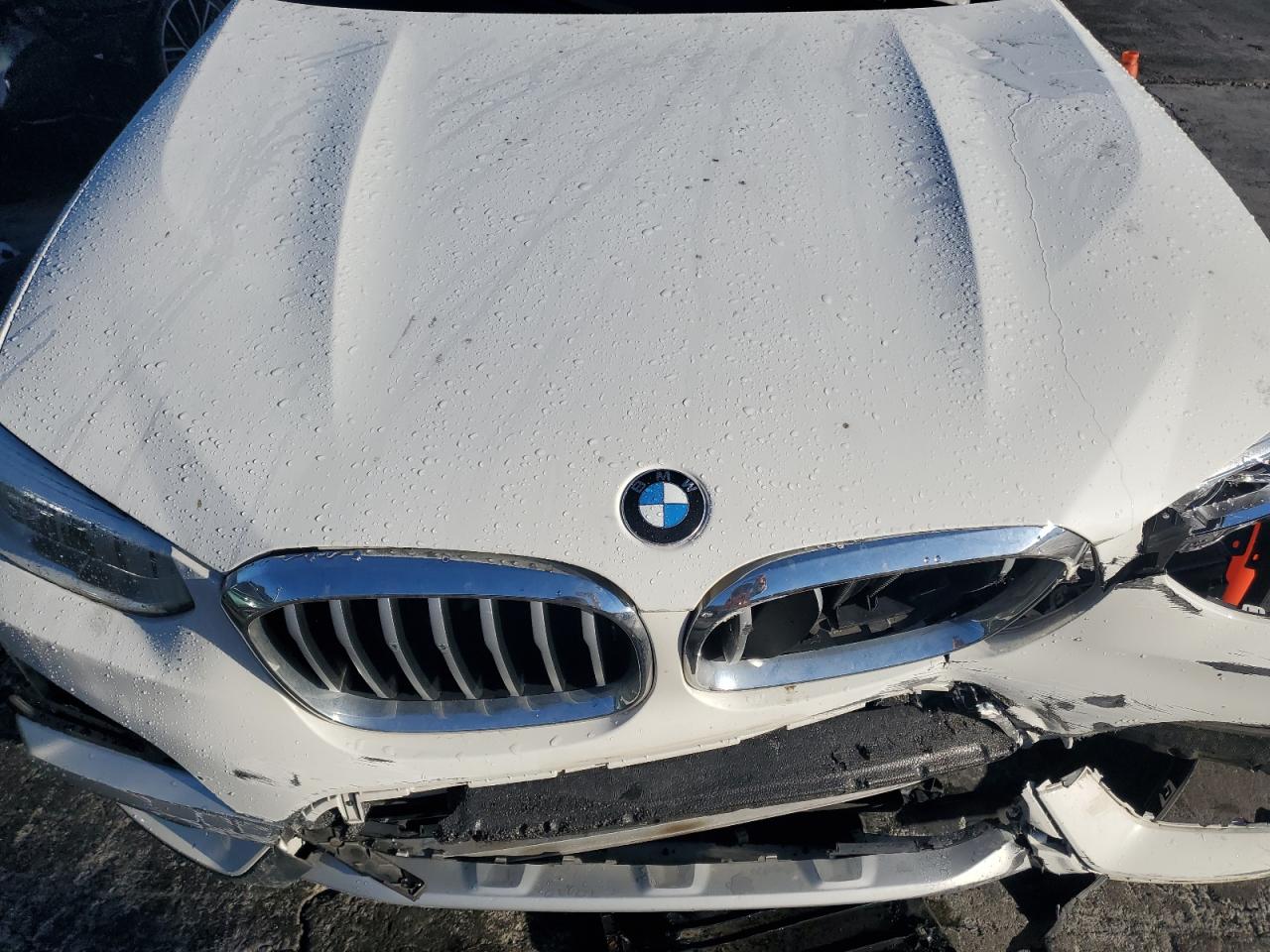 2021 Bmw X3 Sdrive30i White vin: 5UXTY3C08M9E99720