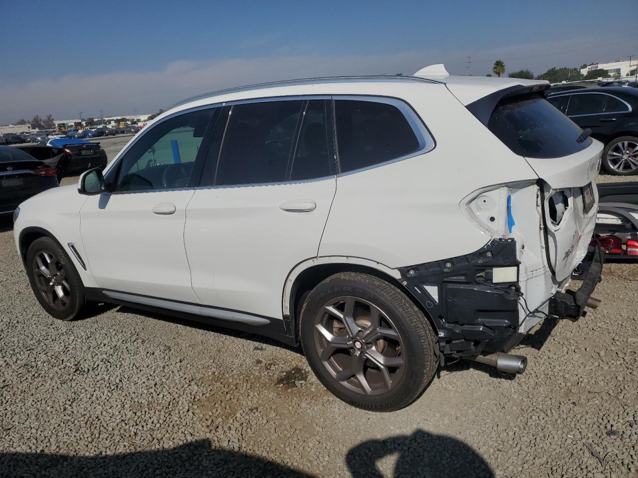 2021 Bmw X3 Sdrive30i White vin: 5UXTY3C0XM9G01213