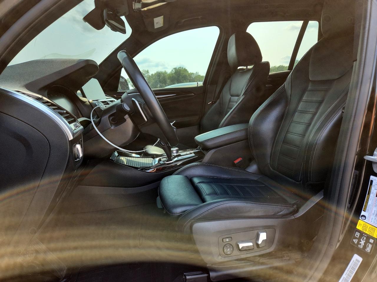 2021 Bmw X3 Xdrive30i Черный vin: 5UXTY5C02M9H55166
