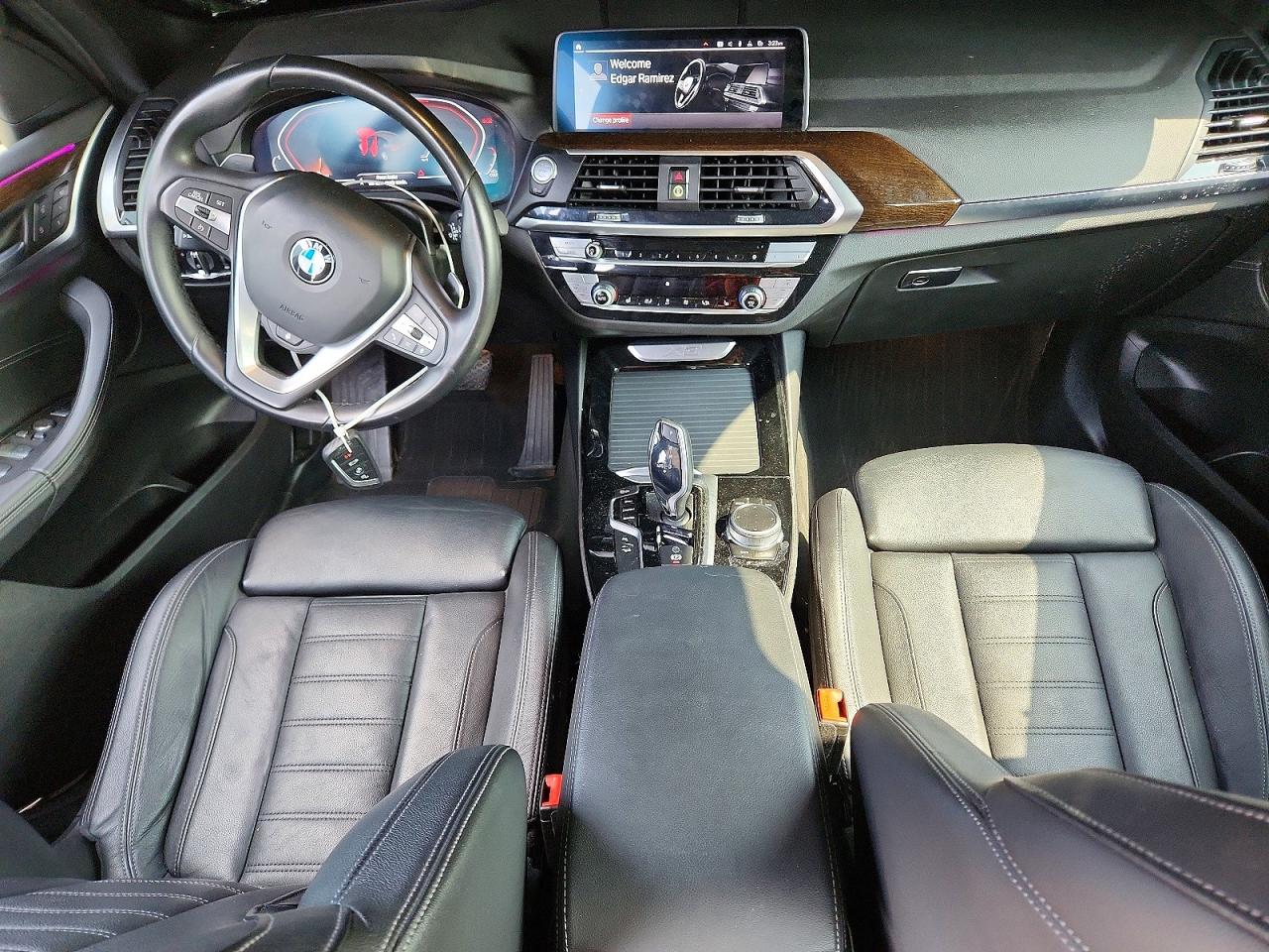 2021 Bmw X3 Xdrive30i Черный vin: 5UXTY5C02M9H55166