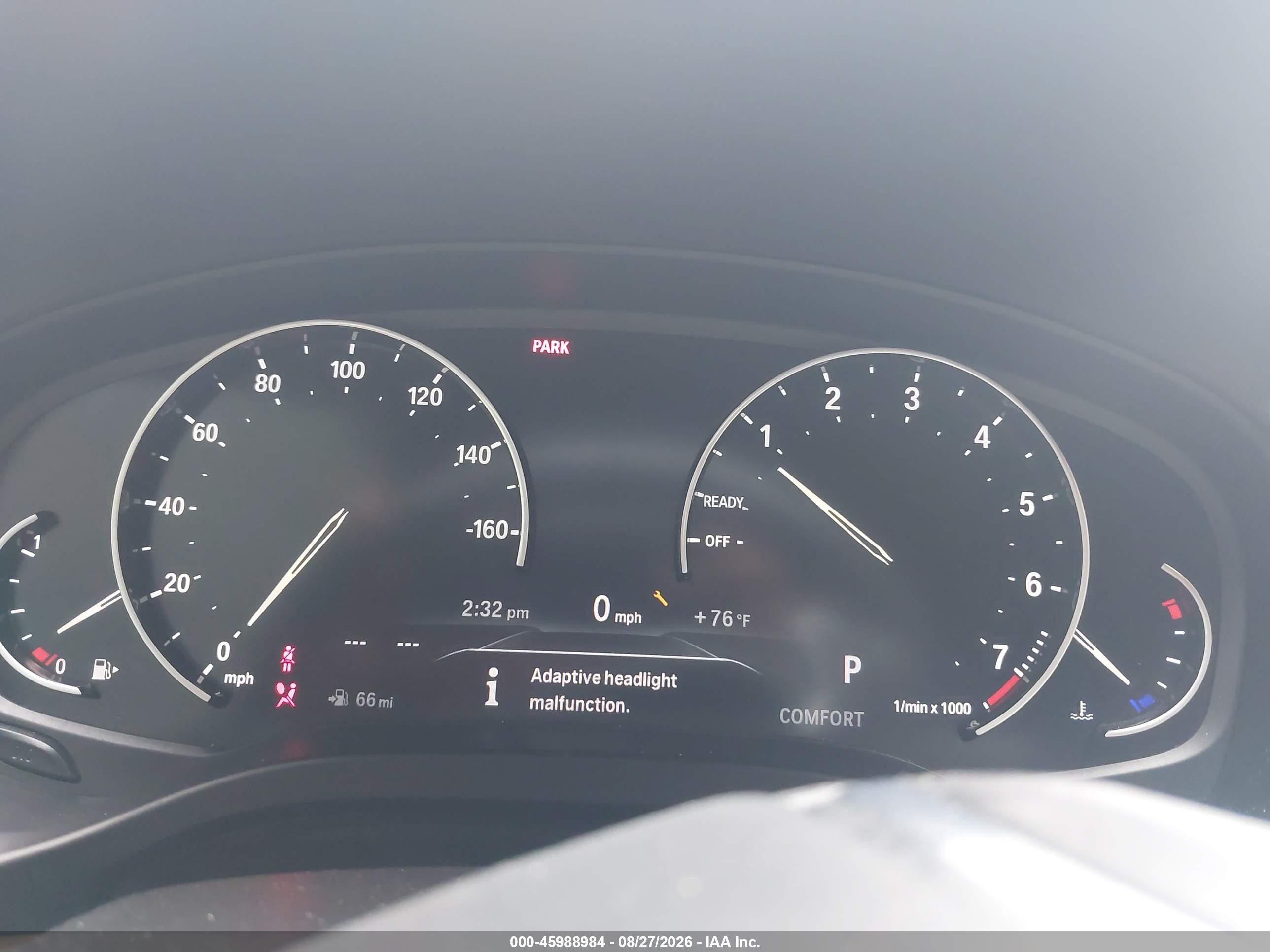 2020 Bmw X3 Xdrive30i Blue vin: 5UXTY5C03LLT38914
