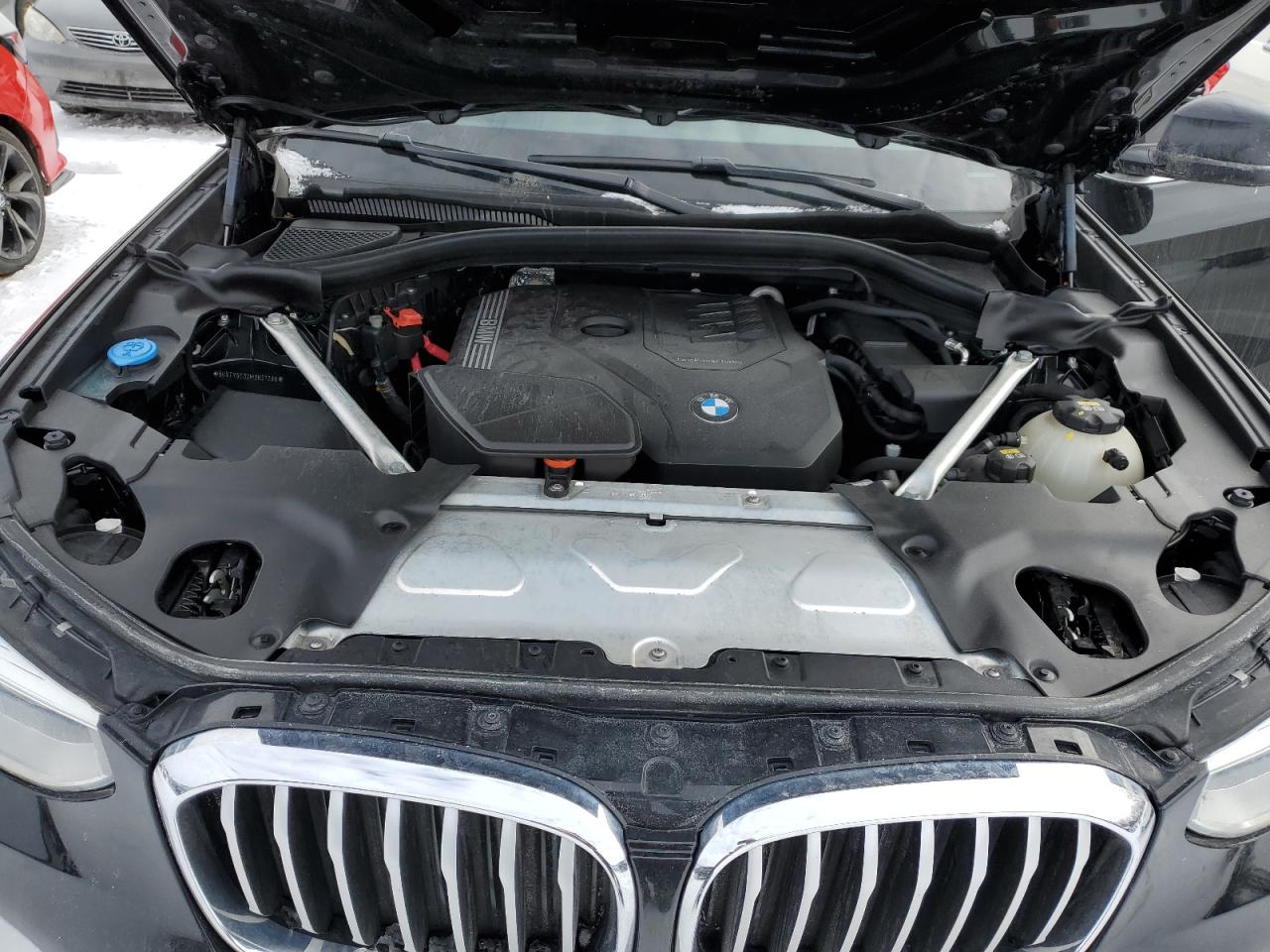 2021 Bmw X3 Xdrive30i Black vin: 5UXTY5C03M9H37288
