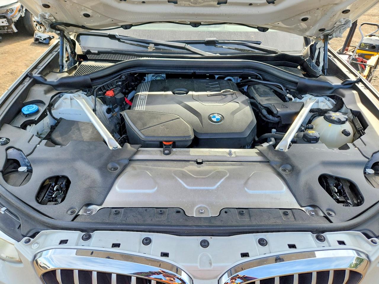 2020 Bmw X3 Xdrive30i White vin: 5UXTY5C05LLT35643