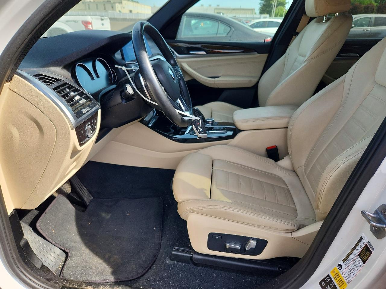 2020 Bmw X3 Xdrive30i White vin: 5UXTY5C05LLT35643