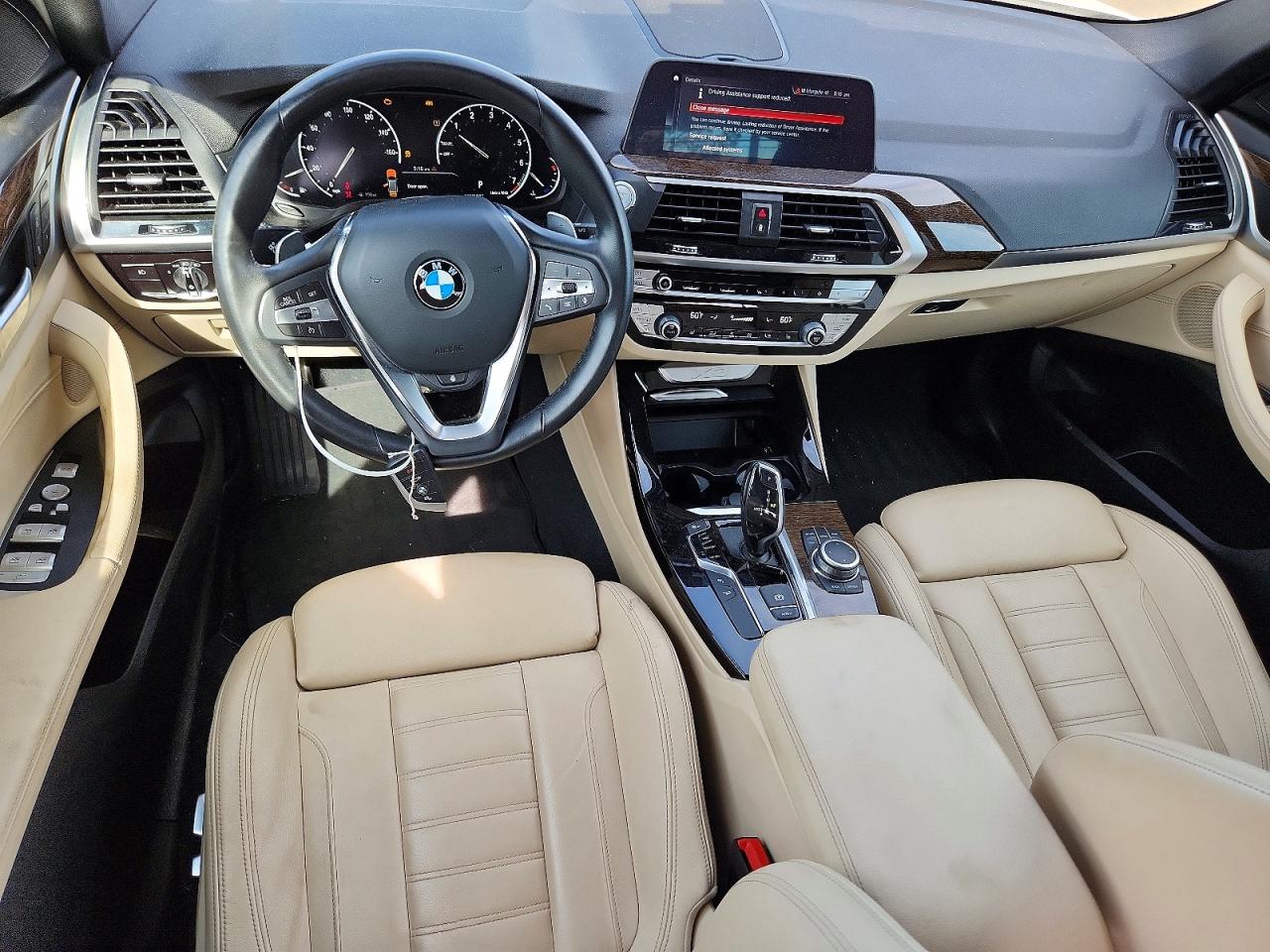 2020 Bmw X3 Xdrive30i White vin: 5UXTY5C05LLT35643