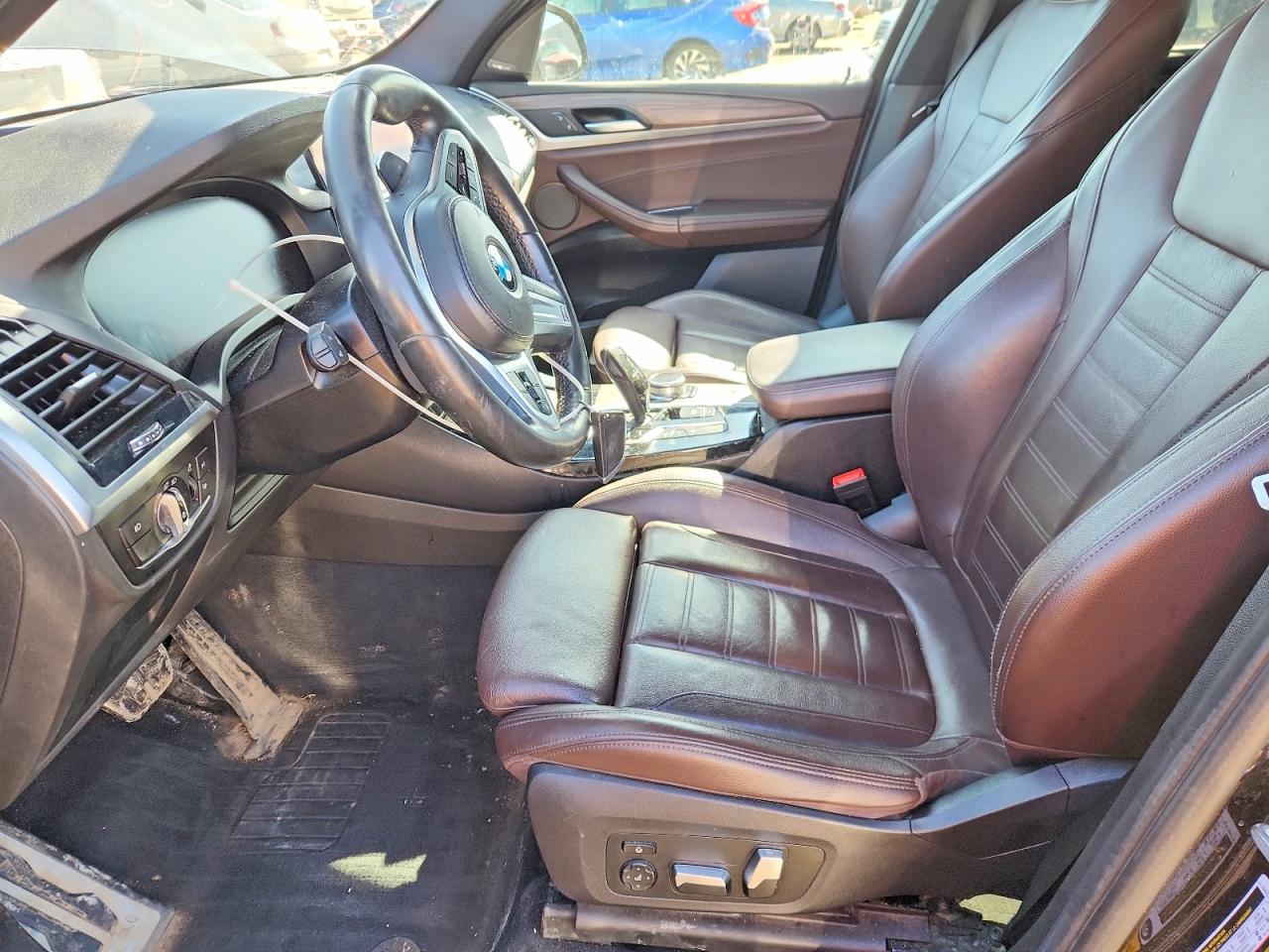 2020 Bmw X3 30 Xdrive Black vin: 5UXTY5C05LLT37277
