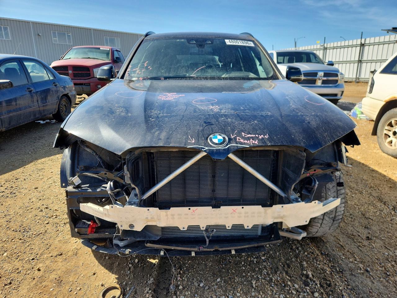 2020 Bmw X3 30 Xdrive Black vin: 5UXTY5C05LLT37277