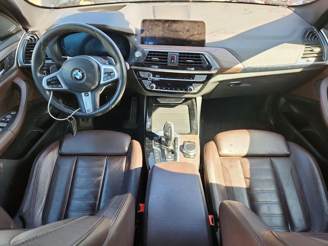 2020 Bmw X3 30 Xdrive Black vin: 5UXTY5C05LLT37277