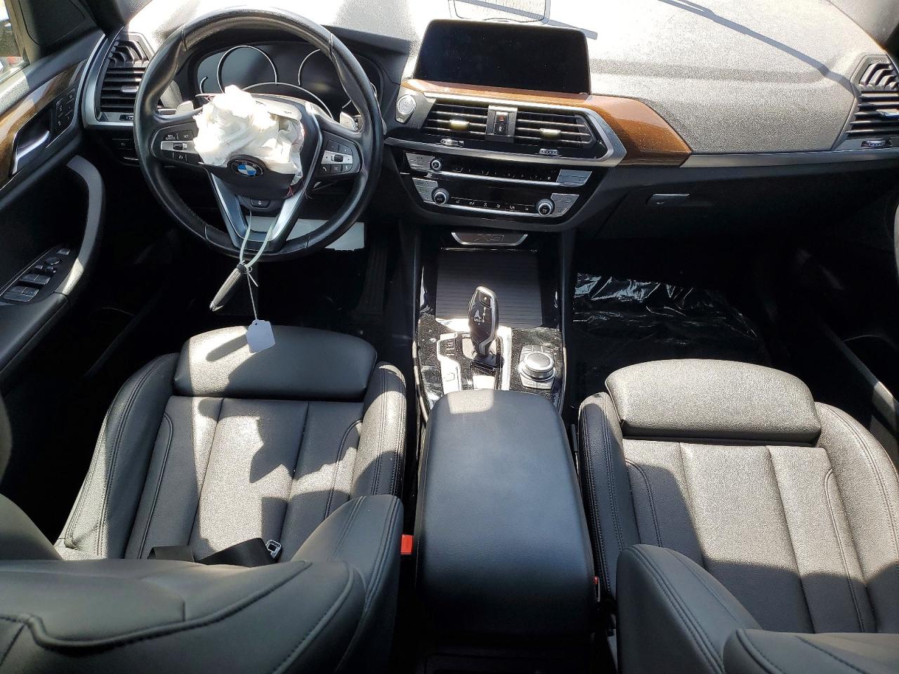 2021 Bmw X3 Xdrive30i Black vin: 5UXTY5C05M9F13424