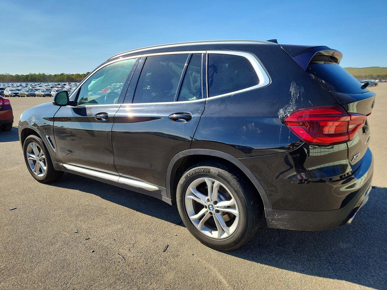 2021 Bmw X3 Xdrive30i Black vin: 5UXTY5C05M9G31330