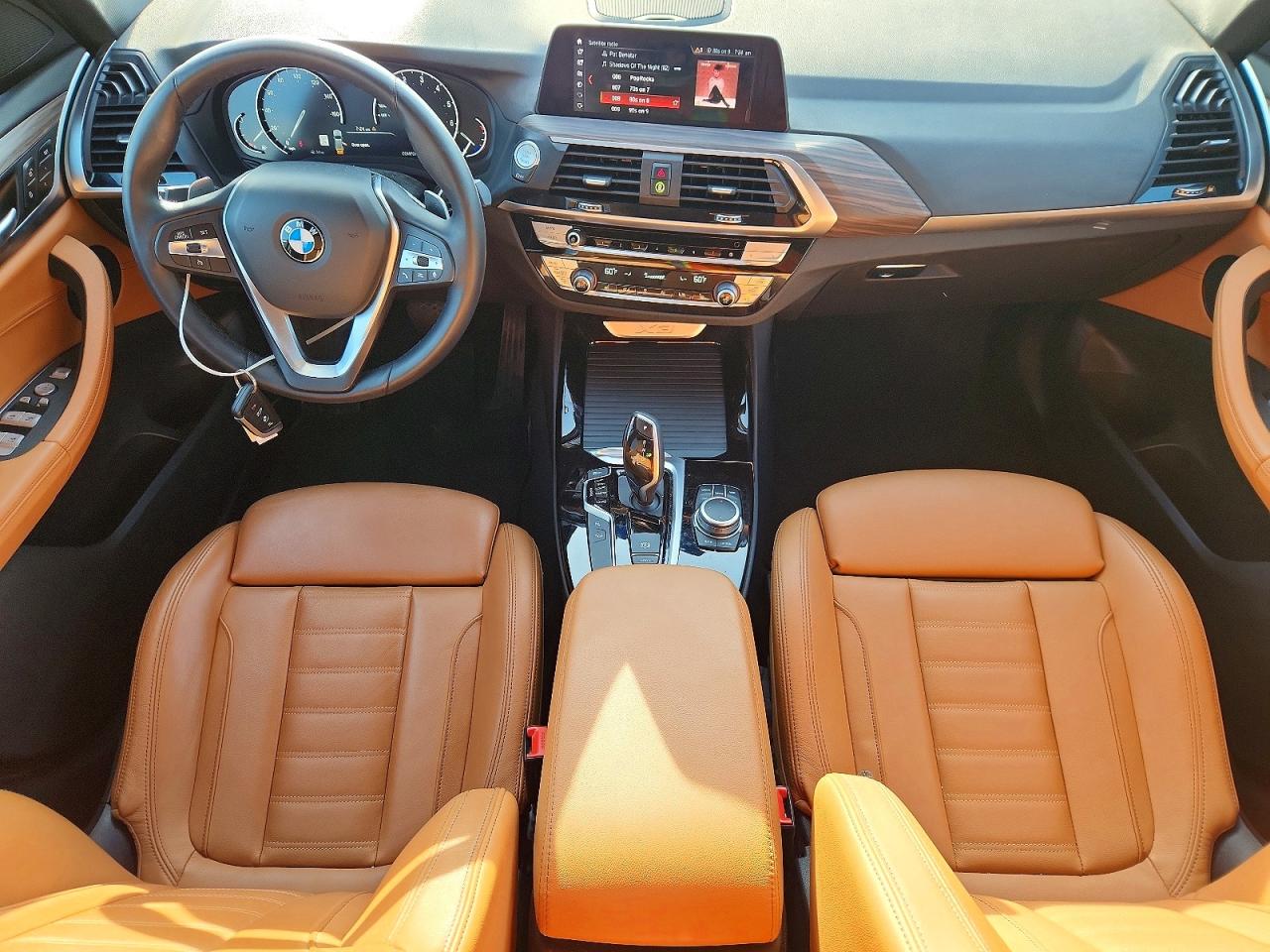 2021 Bmw X3 Xdrive30i Белый vin: 5UXTY5C05M9H27961