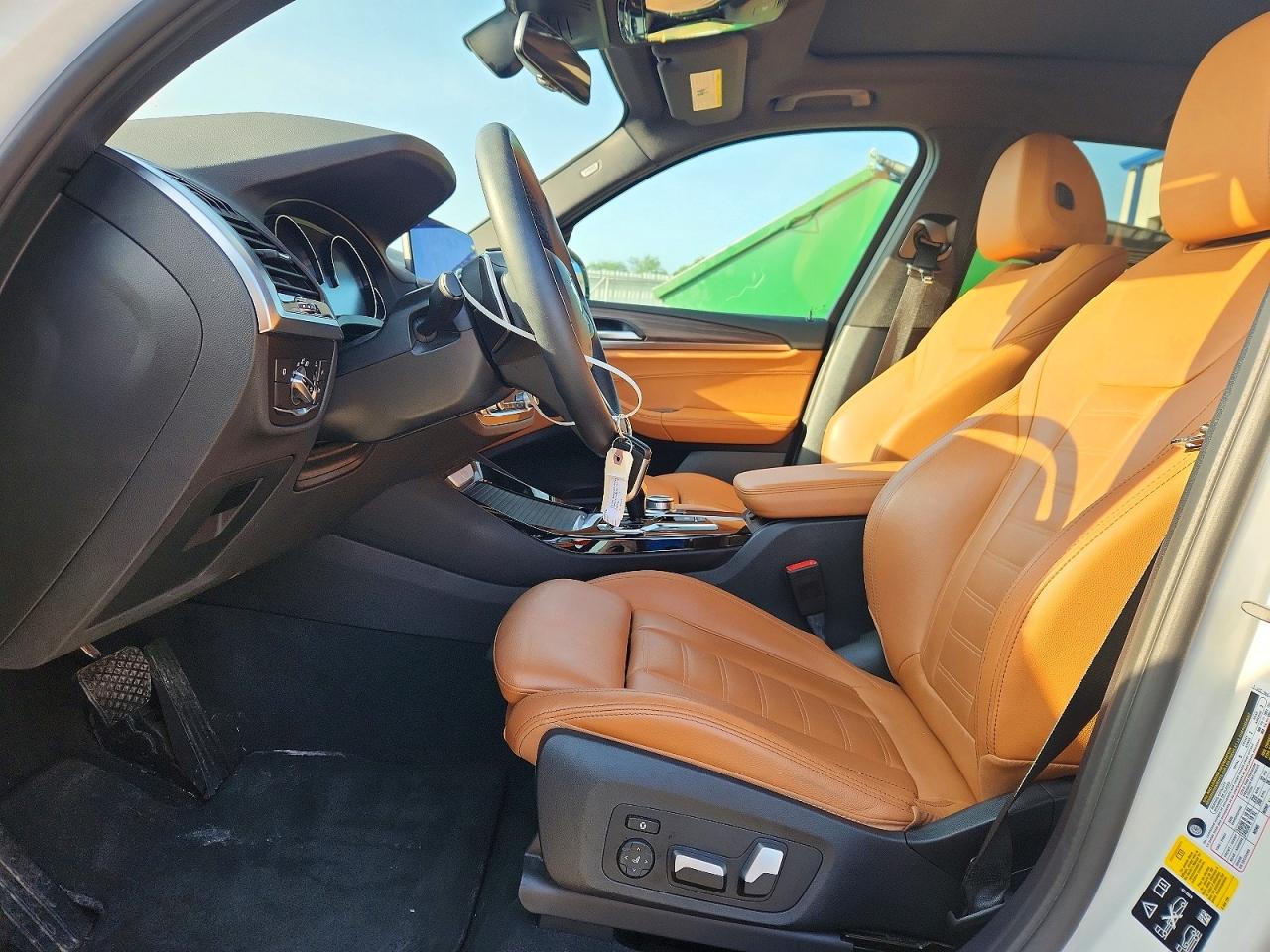 2021 Bmw X3 Xdrive30i Белый vin: 5UXTY5C05M9H27961