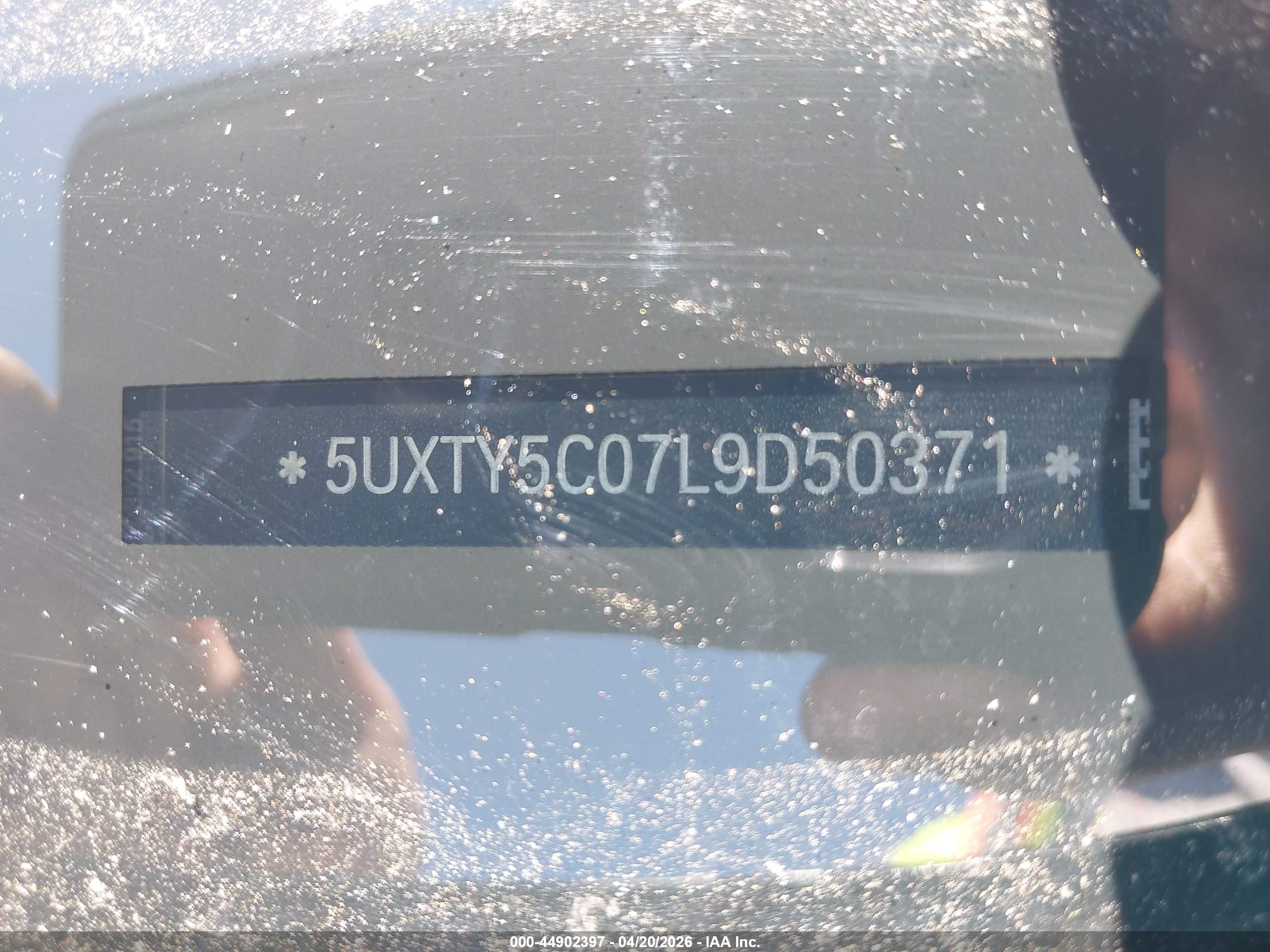 2020 Bmw X3 Xdrive30i Black vin: 5UXTY5C07L9D50371
