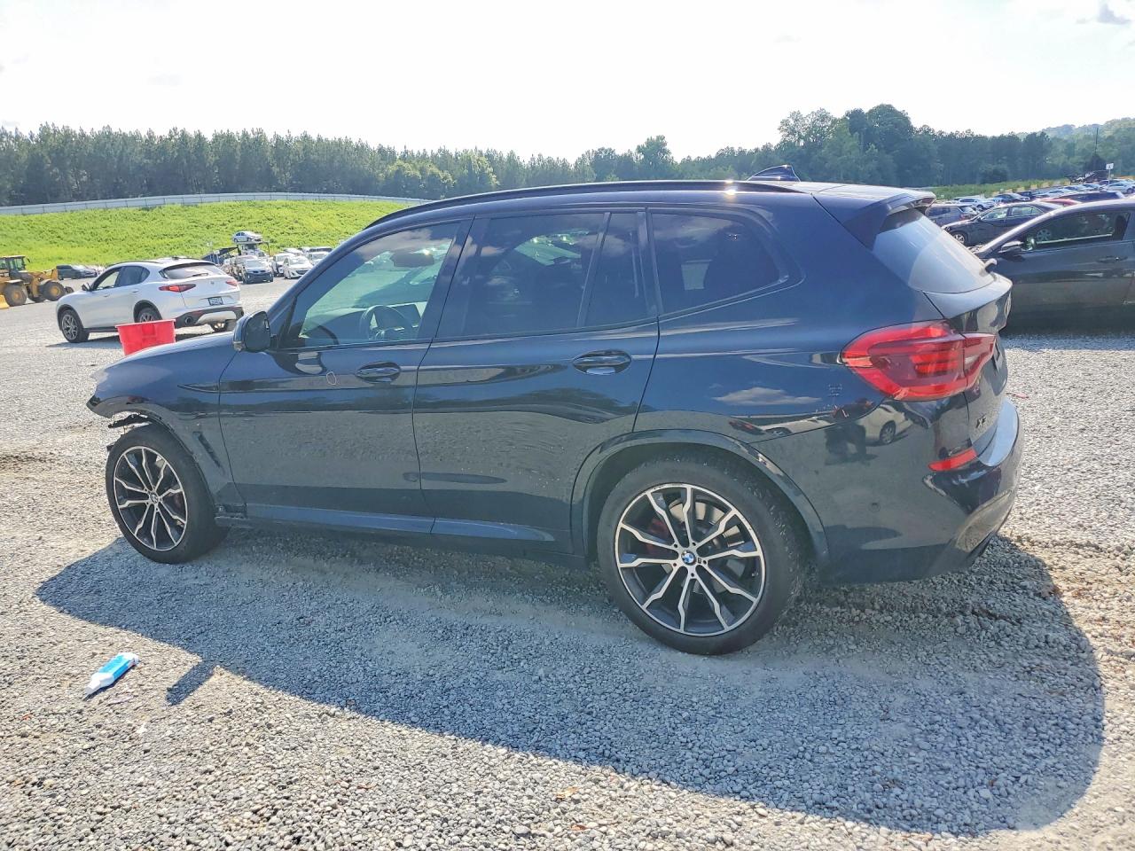 2021 Bmw X3 Xdrivem40i Синий vin: 5UXTY9C00M9F37654