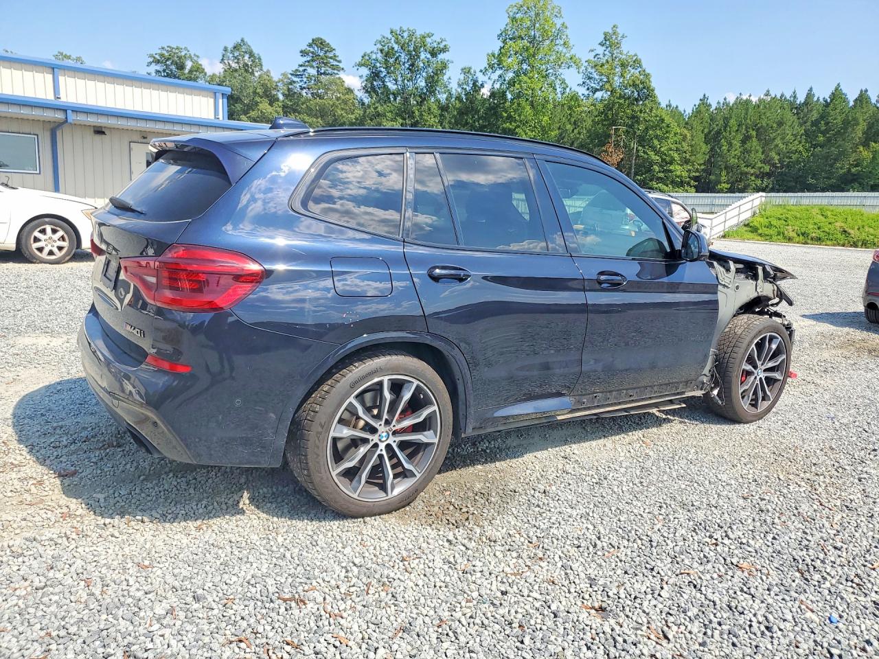 2021 Bmw X3 Xdrivem40i Синий vin: 5UXTY9C00M9F37654