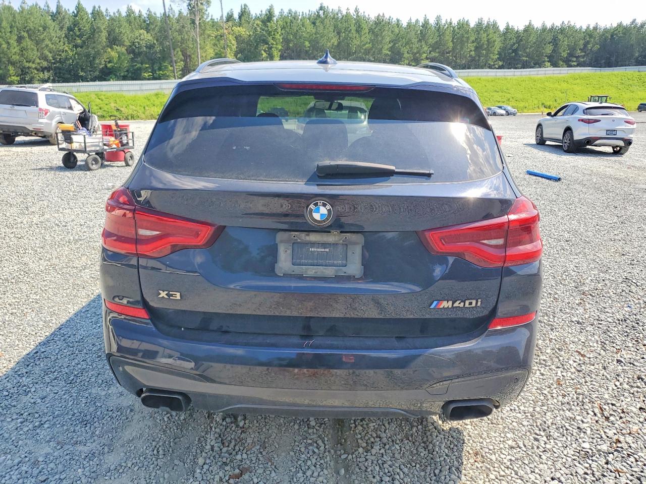 2021 Bmw X3 Xdrivem40i Синий vin: 5UXTY9C00M9F37654