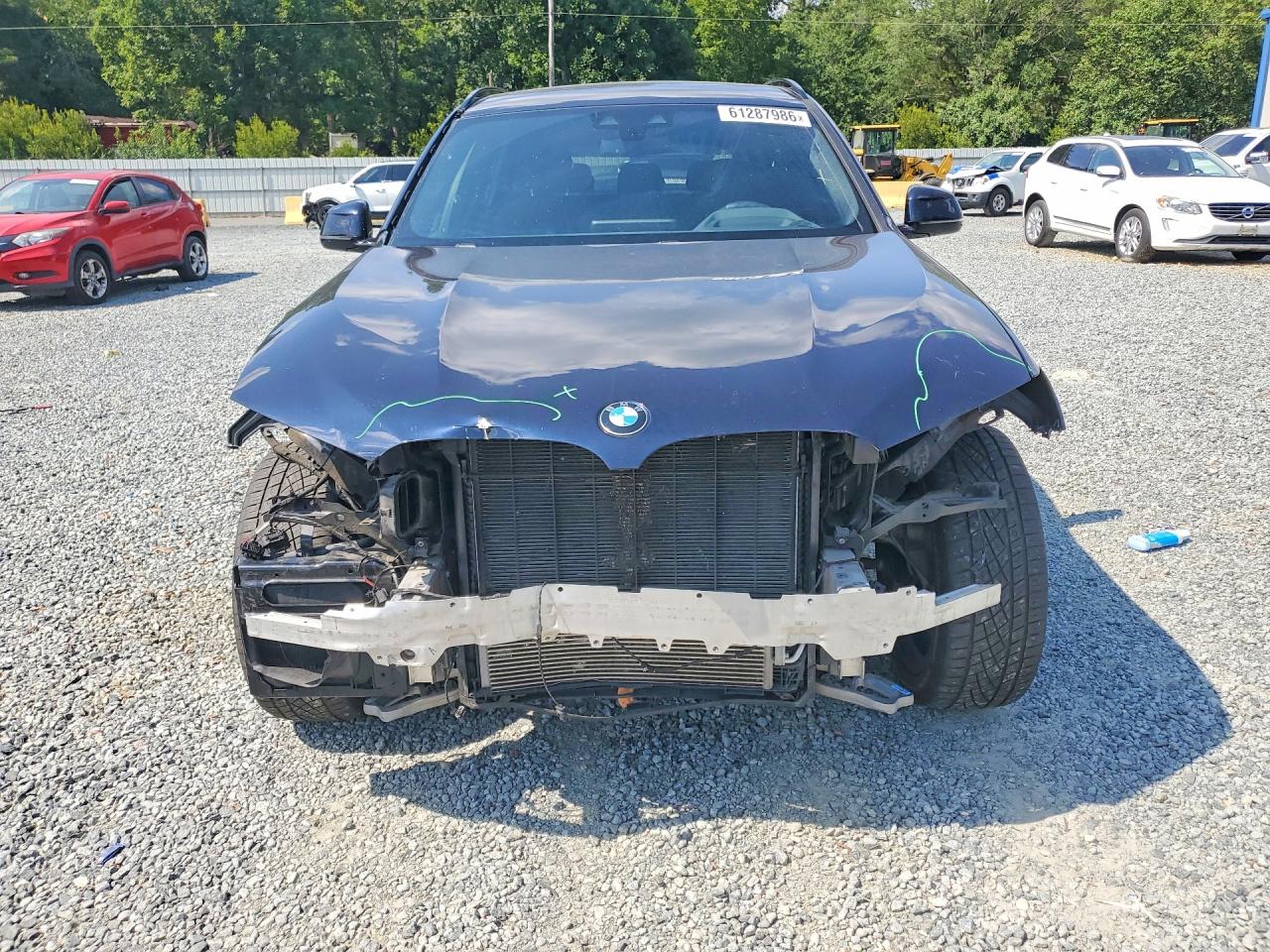 2021 Bmw X3 Xdrivem40i Синий vin: 5UXTY9C00M9F37654