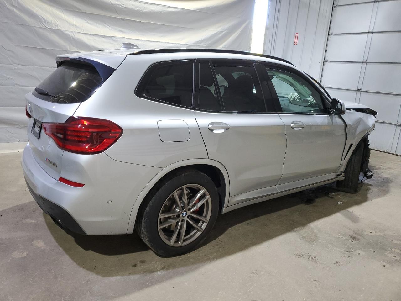 2021 Bmw X3 Xdrivem40i Silver vin: 5UXTY9C01M9F82215