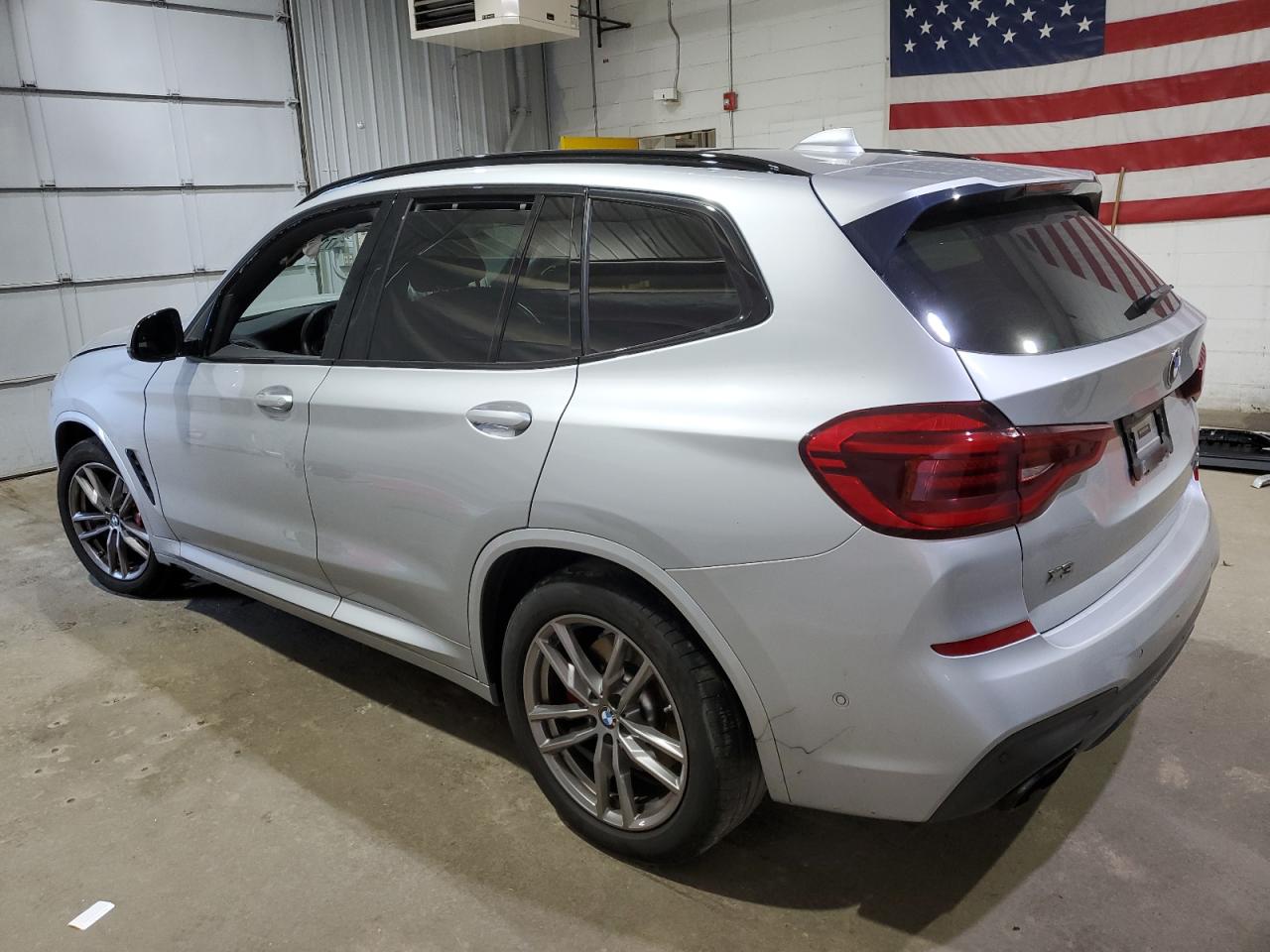 2021 Bmw X3 Xdrivem40i Silver vin: 5UXTY9C01M9F82215