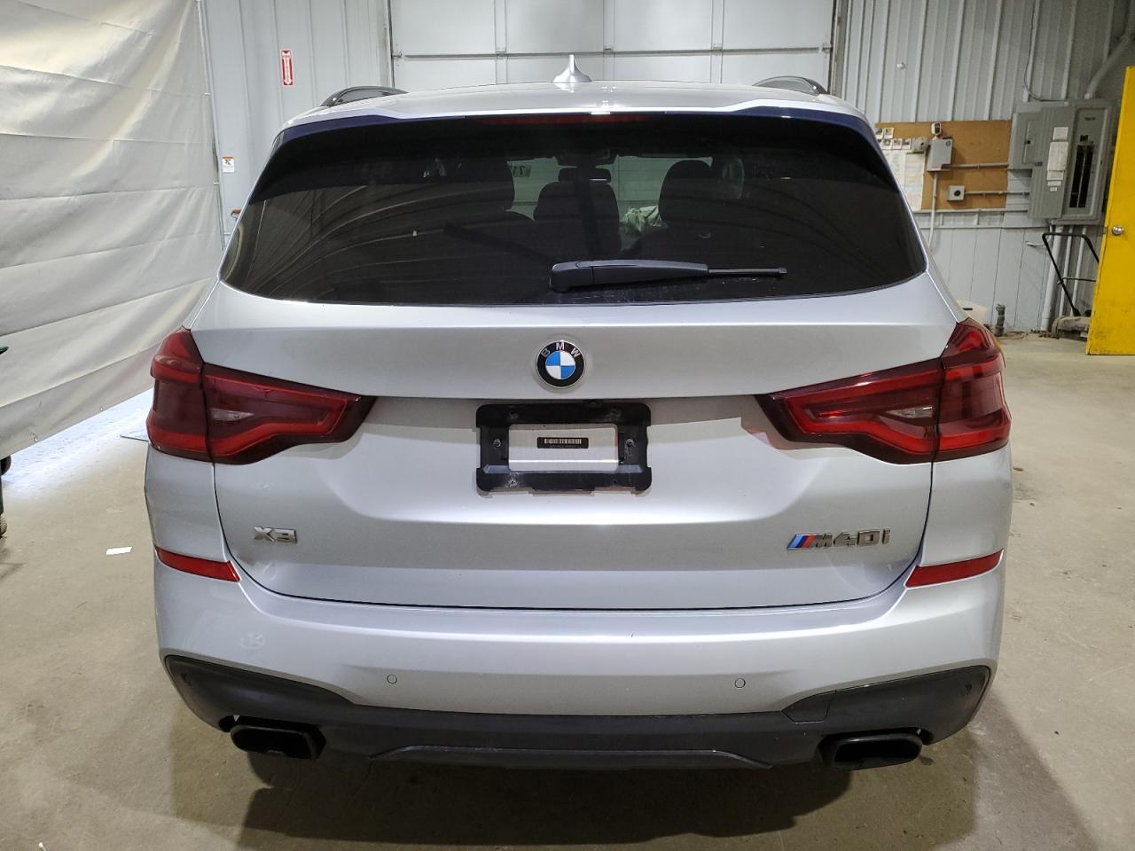 2021 Bmw X3 Xdrivem40i Silver vin: 5UXTY9C01M9F82215