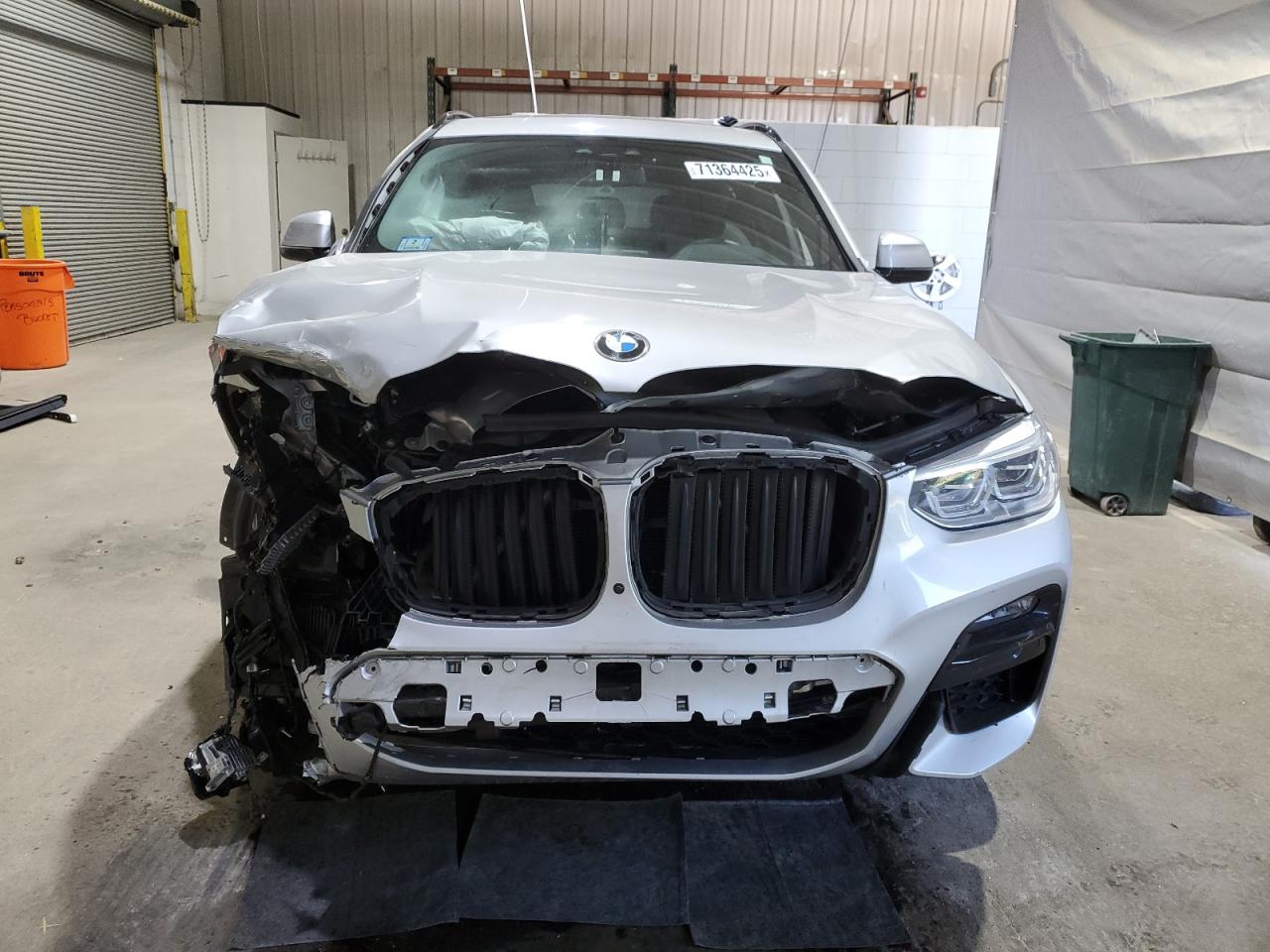 2021 Bmw X3 Xdrivem40i Silver vin: 5UXTY9C01M9F82215