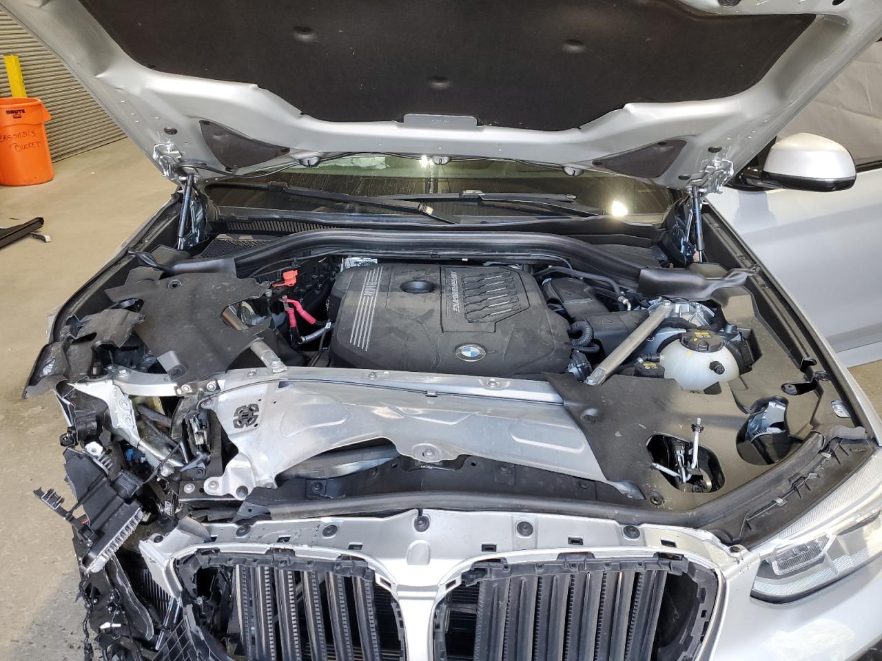 2021 Bmw X3 Xdrivem40i Silver vin: 5UXTY9C01M9F82215