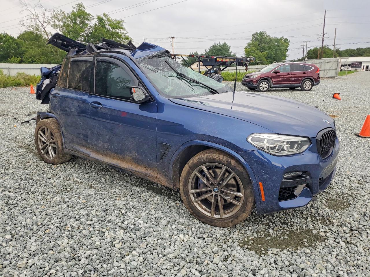 2020 Bmw X3 Xdrivem40i Blue vin: 5UXTY9C02L9B89905