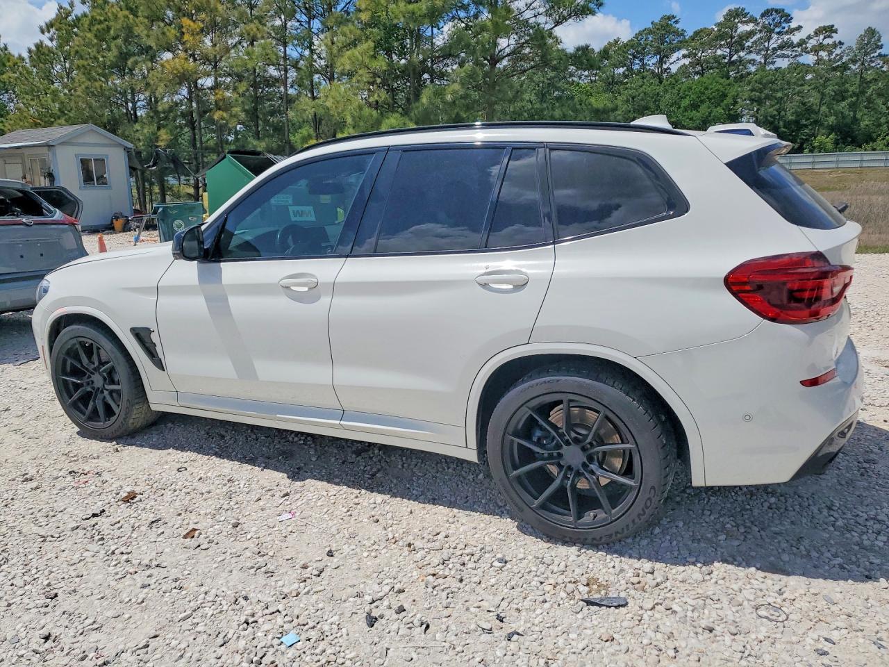 2020 Bmw X3 White vin: 5UXTY9C0XLLE60289