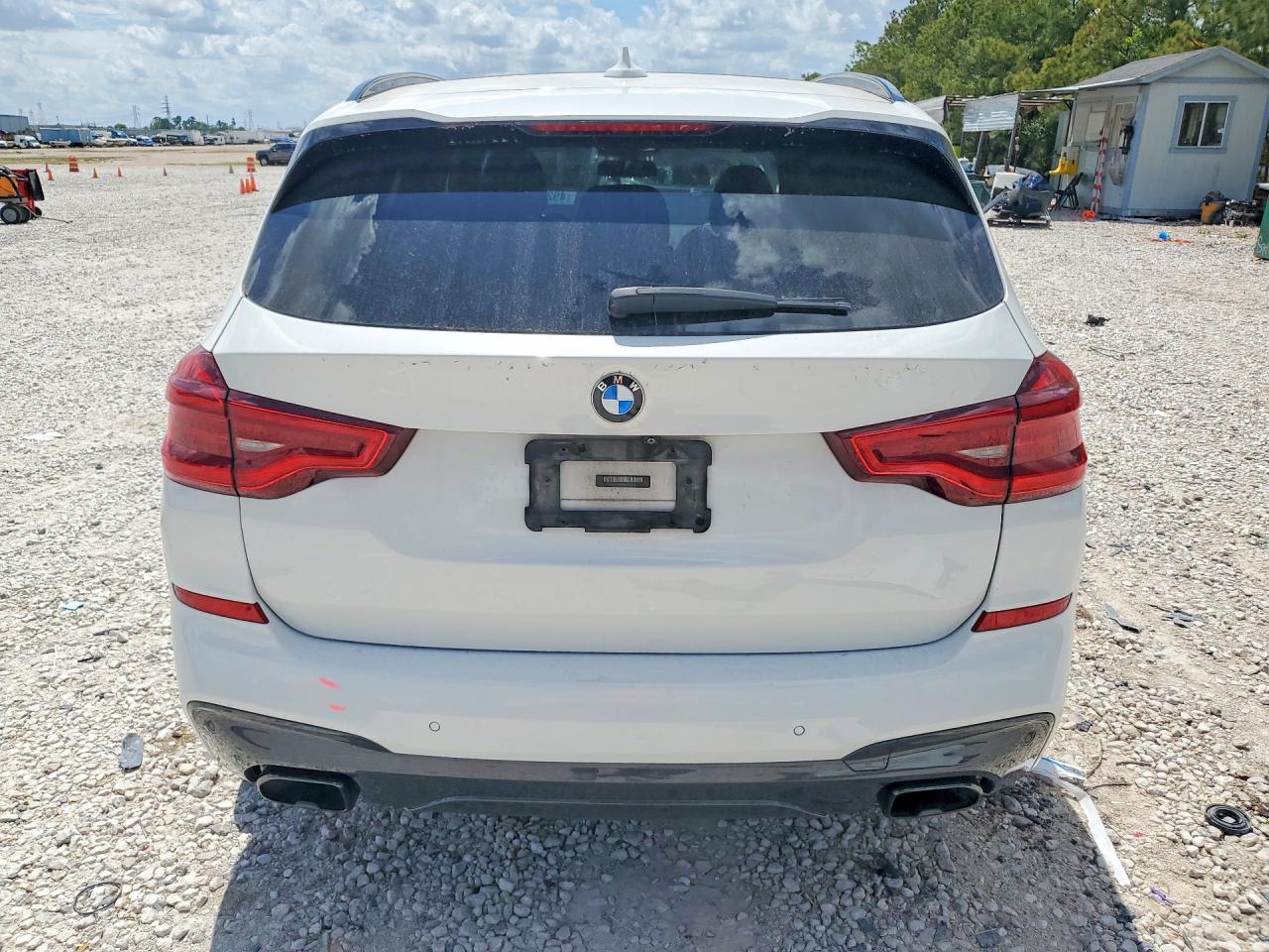 2020 Bmw X3 White vin: 5UXTY9C0XLLE60289