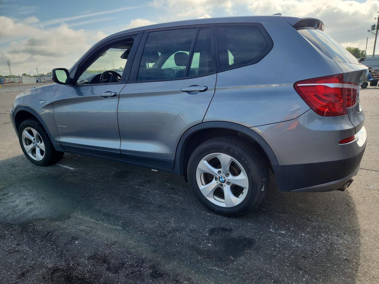 2012 Bmw X3 Xdrive28i Gray vin: 5UXWX5C50CL723021