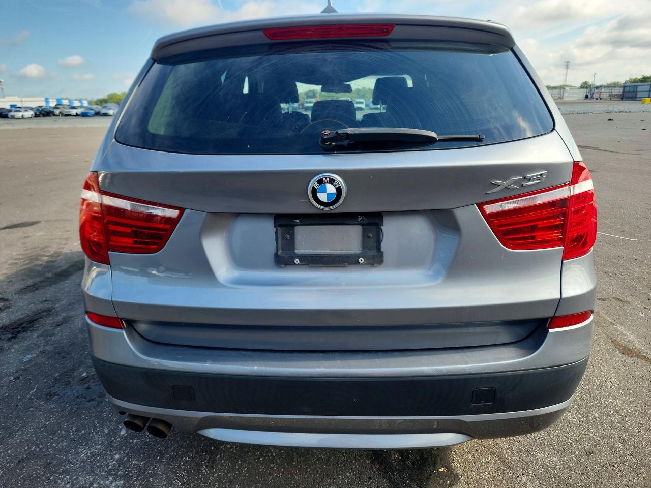 2012 Bmw X3 Xdrive28i Gray vin: 5UXWX5C50CL723021
