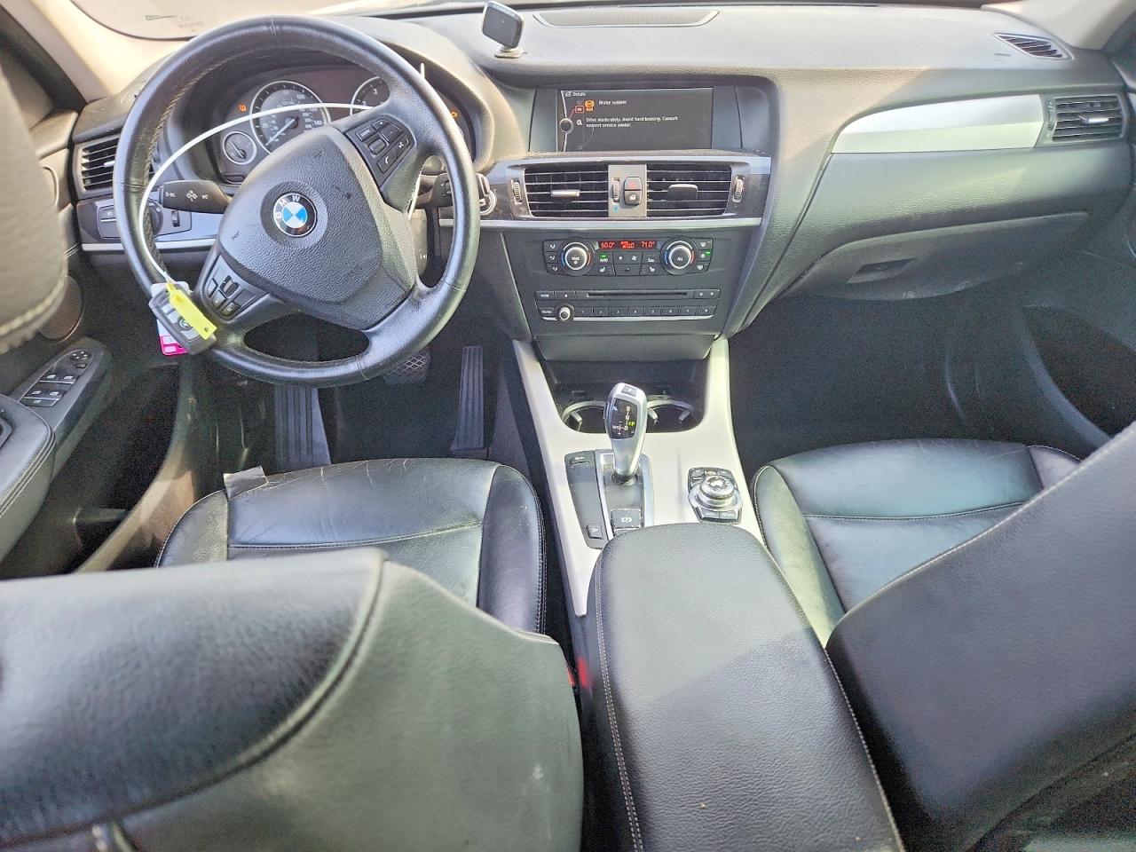 2012 Bmw X3 Xdrive28i Gray vin: 5UXWX5C50CL723021