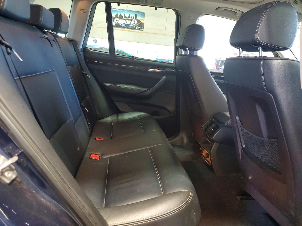 2012 Bmw X3 Xdrive28i Синий vin: 5UXWX5C50CL727697