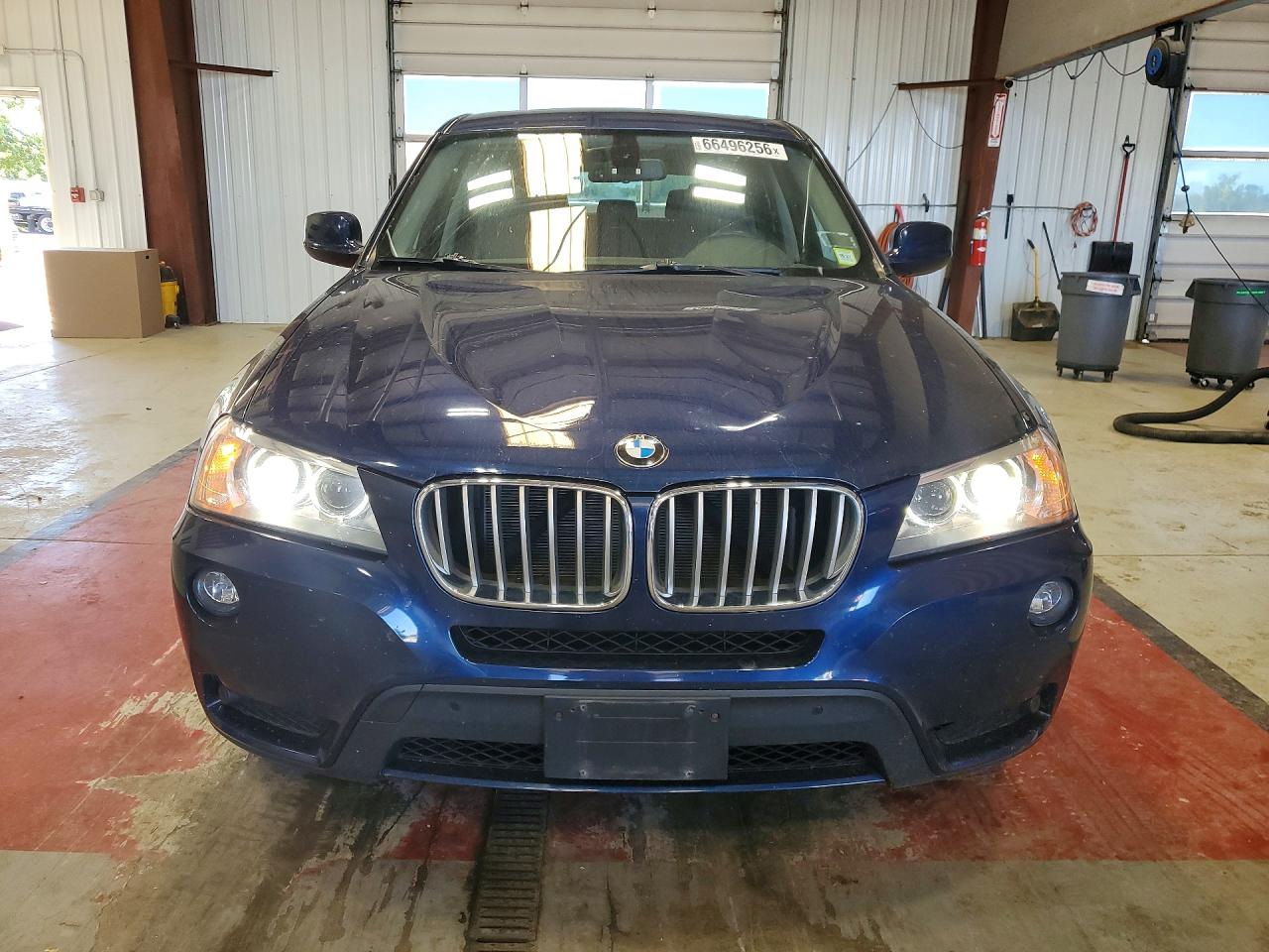 2012 Bmw X3 Xdrive28i Синий vin: 5UXWX5C50CL727697