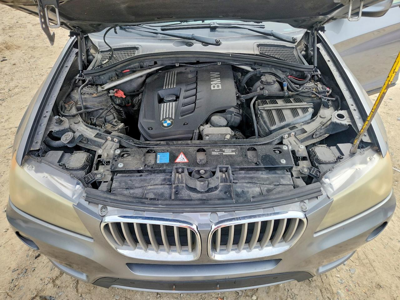 2011 Bmw X3 Xdrive28i Gray vin: 5UXWX5C51BL703147