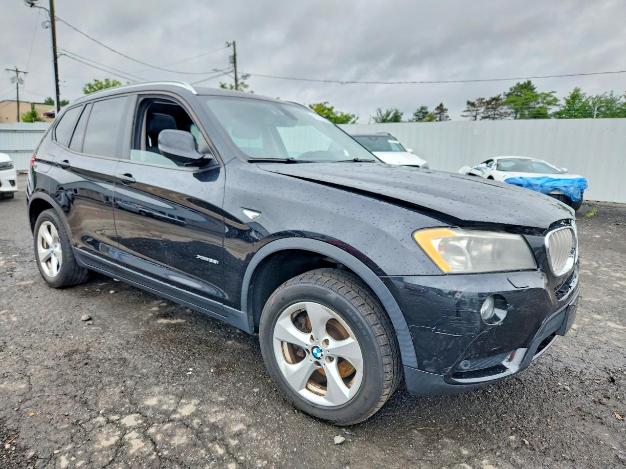 2011 Bmw X3 Xdrive28i Черный vin: 5UXWX5C51BL706114