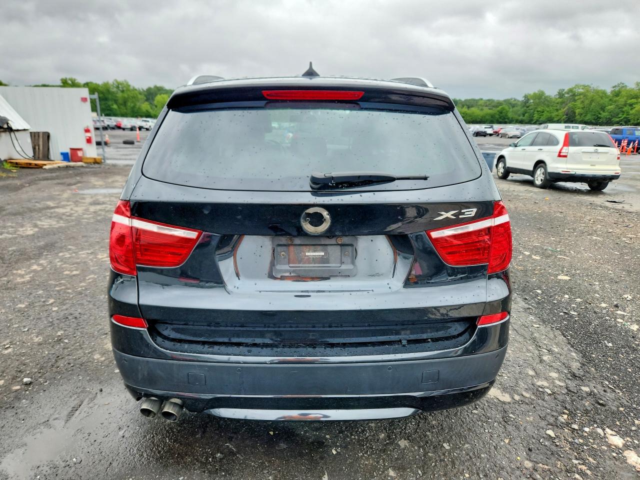 2011 Bmw X3 Xdrive28i Черный vin: 5UXWX5C51BL706114